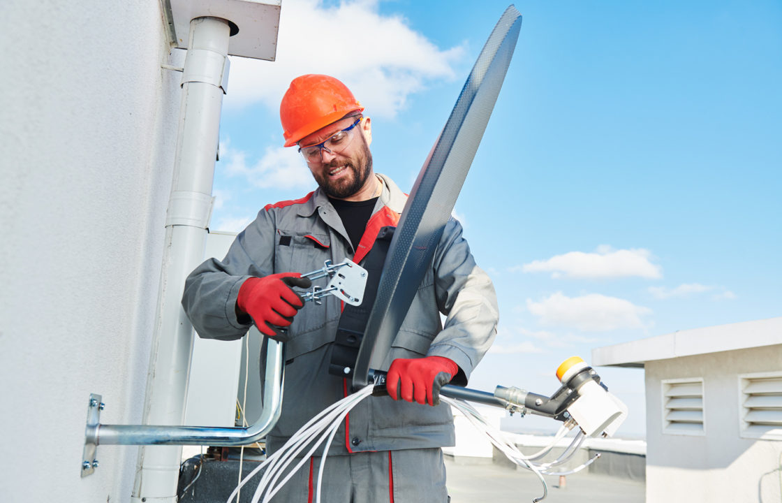 installation av satellit antenn