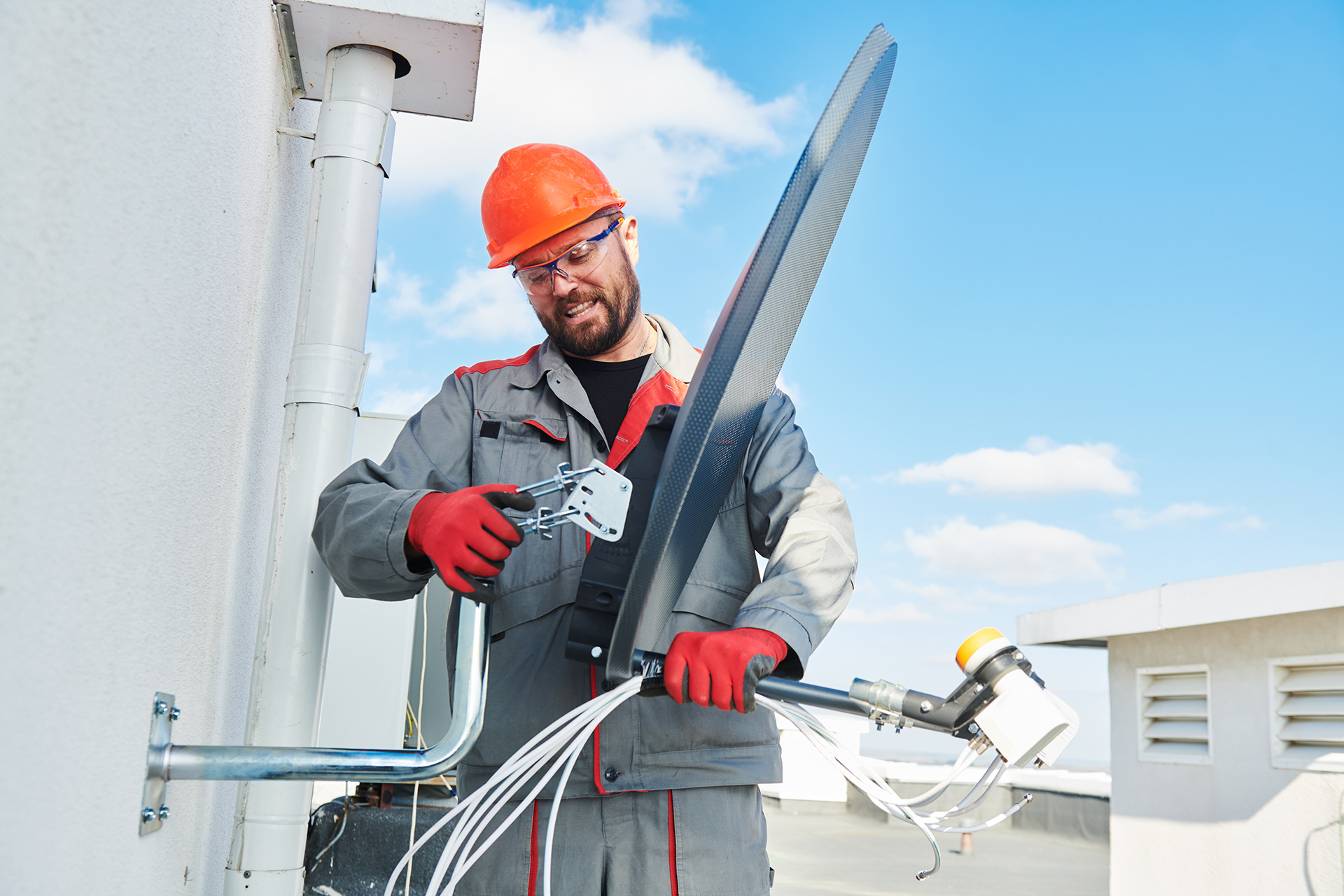 installation av satellit antenn